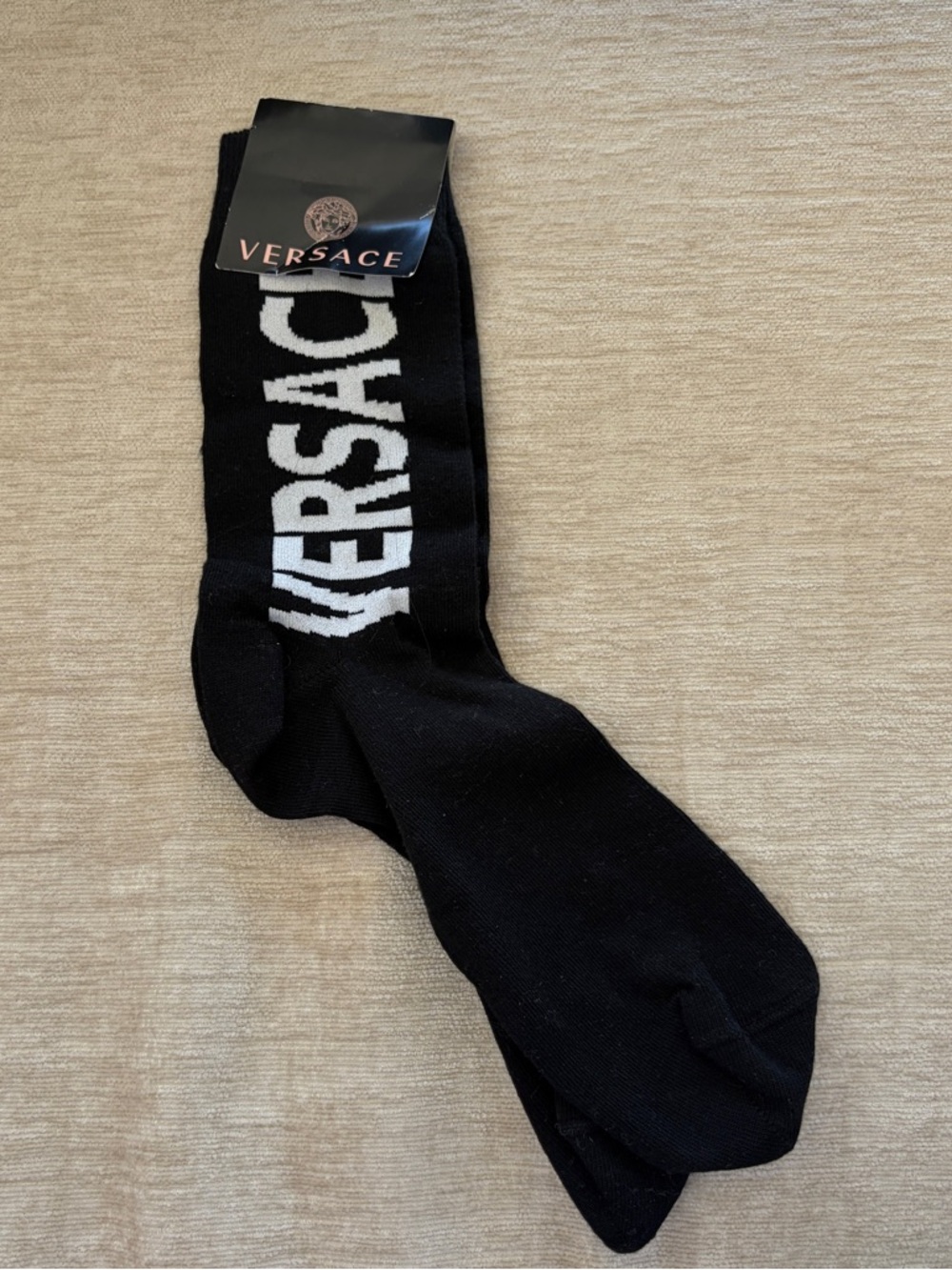 Versace Logo Socks